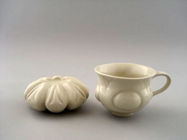 Cup and Saucer Set, 5 ¾" X 10" X 5", 2009